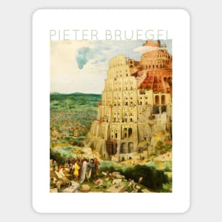 Pieter Bruegel The Elder - The Great Tower of Babel Magnet